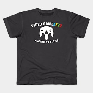 Games shirt, Joystick shirt, dont blame Kids T-Shirt